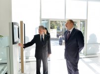 Prezident İlham Əliyev AMEA-nın Mərkəzi Kitabxanasının yeni binasının açılışında iştirak edib (FOTO)