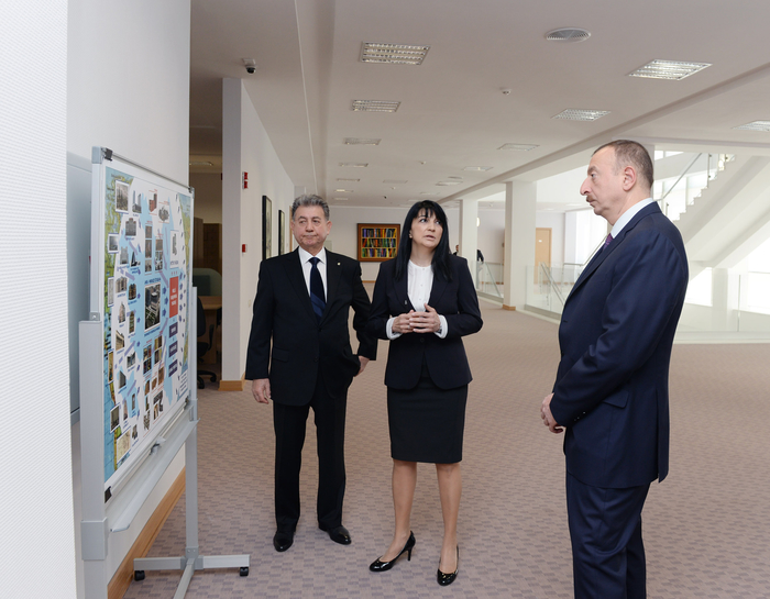 Prezident İlham Əliyev AMEA-nın Mərkəzi Kitabxanasının yeni binasının açılışında iştirak edib (FOTO)