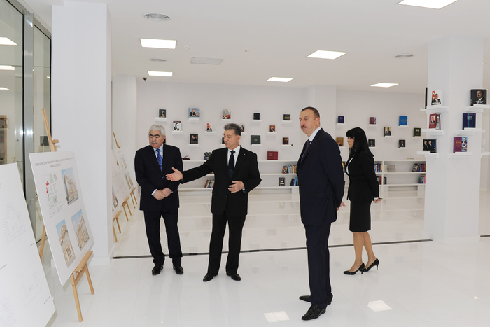Prezident İlham Əliyev AMEA-nın Mərkəzi Kitabxanasının yeni binasının açılışında iştirak edib (FOTO)