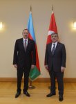 İlham Əliyev Abdullah Gül ilə görüşüb