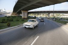 Ümummilli lider Heydər Əliyevin anadan olmasının 91-ci ildönümü ilə əlaqədar Bakıda klassik avtomobillərin yürüşü keçirilmişdir (FOTO)