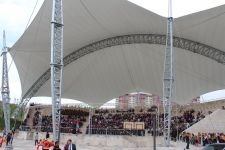 Ankarada Heydər Əliyevin anadan olmasının 91-ci ildönümü münasibətilə tədbir keçirilib (FOTO)