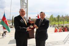 Ankarada Heydər Əliyevin anadan olmasının 91-ci ildönümü münasibətilə tədbir keçirilib (FOTO)