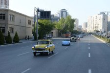 Ümummilli lider Heydər Əliyevin anadan olmasının 91-ci ildönümü ilə əlaqədar Bakıda klassik avtomobillərin yürüşü keçirilmişdir (FOTO)