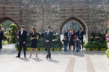 Prezident İlham Əliyev və xanımı Gül bayramında iştirak ediblər (FOTO)