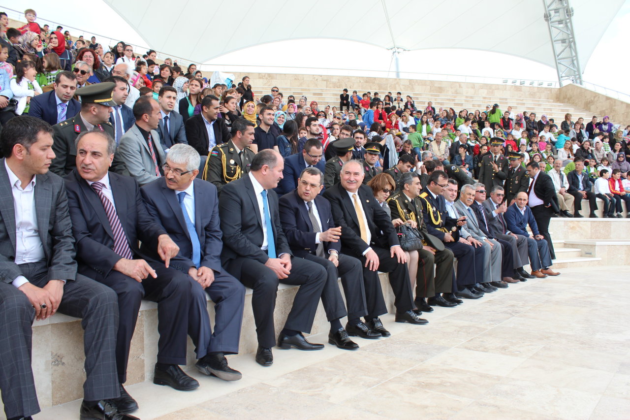 Ankarada Heydər Əliyevin anadan olmasının 91-ci ildönümü münasibətilə tədbir keçirilib (FOTO)