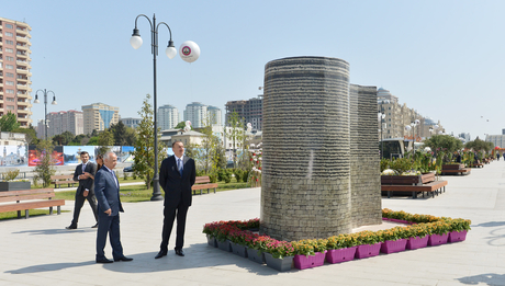 Prezident İlham Əliyev və xanımı Gül bayramında iştirak ediblər (FOTO)