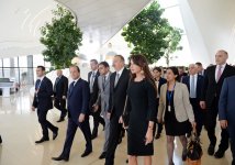 Azərbaycan Prezidenti İlham Əliyev və Fransa Prezidenti Fransua Olland birgə nahar ediblər (FOTO)
