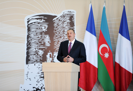 Prezident İlham Əliyev: Azərbaycan və Fransa arasında siyasi əlaqələrin yüksək səviyyədə olması başqa sahələrə də müsbət təsir edir (ƏLAVƏ OLUNUB) (FOTO)