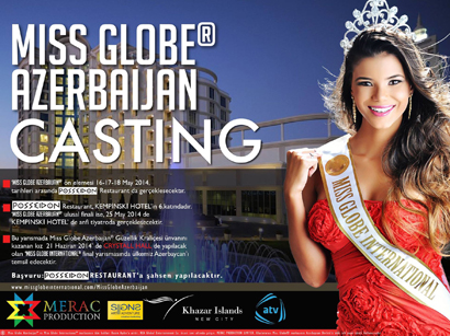 "Miss Globe Azerbaijan" seçim turlarına start verildi