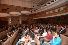 Leyla Əliyeva “Şirvan Milli Parkı” filminin təqdimatında iştirak edib (FOTO)