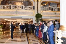 Prezident İlham Əliyev Şamaxıda beşulduzlu otelin açılışında iştirak edib (FOTO)