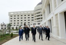 Prezident İlham Əliyev Şamaxıda beşulduzlu otelin açılışında iştirak edib (FOTO)