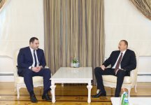 Prezident İlham Əliyev Gürcüstanın daxili işlər nazirini qəbul edib