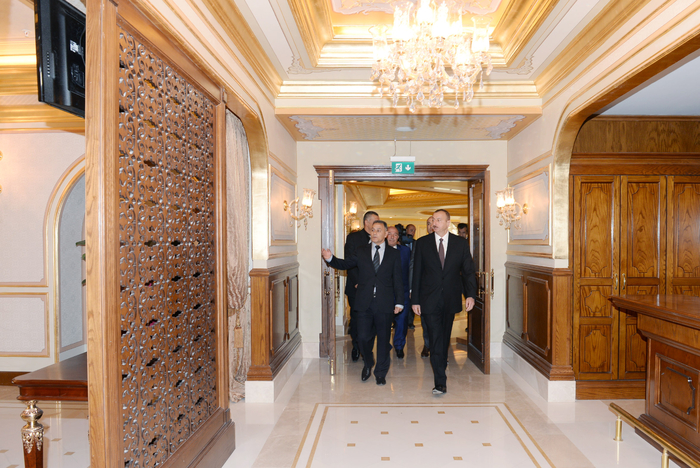 Prezident İlham Əliyev Şamaxıda beşulduzlu otelin açılışında iştirak edib (FOTO)
