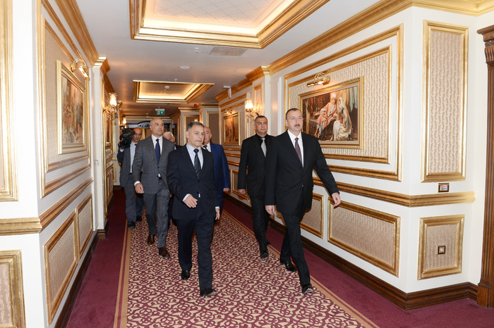 Prezident İlham Əliyev Şamaxıda beşulduzlu otelin açılışında iştirak edib (FOTO)