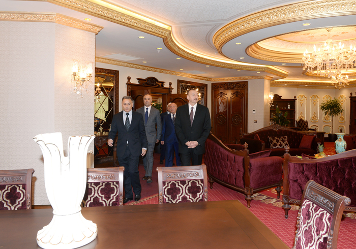 Prezident İlham Əliyev Şamaxıda beşulduzlu otelin açılışında iştirak edib (FOTO)