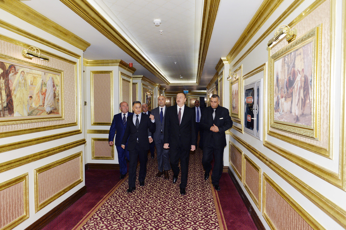 Prezident İlham Əliyev Şamaxıda beşulduzlu otelin açılışında iştirak edib (FOTO)