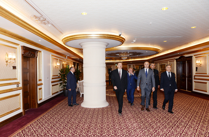Prezident İlham Əliyev Şamaxıda beşulduzlu otelin açılışında iştirak edib (FOTO)