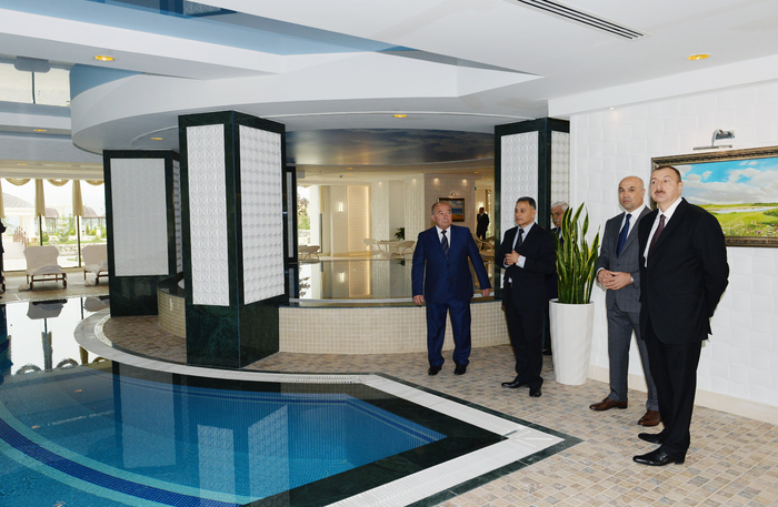 Prezident İlham Əliyev Şamaxıda beşulduzlu otelin açılışında iştirak edib (FOTO)