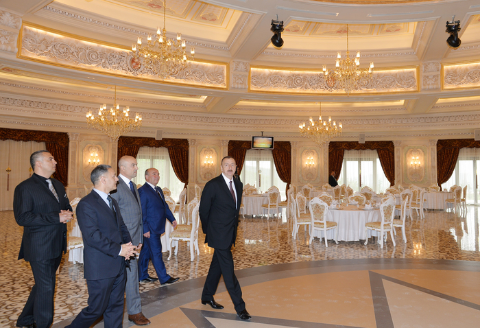 Prezident İlham Əliyev Şamaxıda beşulduzlu otelin açılışında iştirak edib (FOTO)