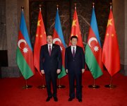 Prezident İlham Əliyev: Azərbaycan Çin Xalq Respublikası ilə bütün istiqamətlər üzrə əməkdaşlıq siyasətinə sadiqdir (FOTO)