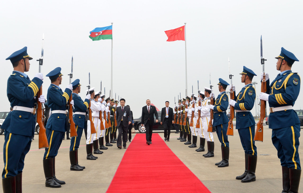 Prezident İlham Əliyevin Çinə işgüzar səfəri başa çatıb (FOTO)