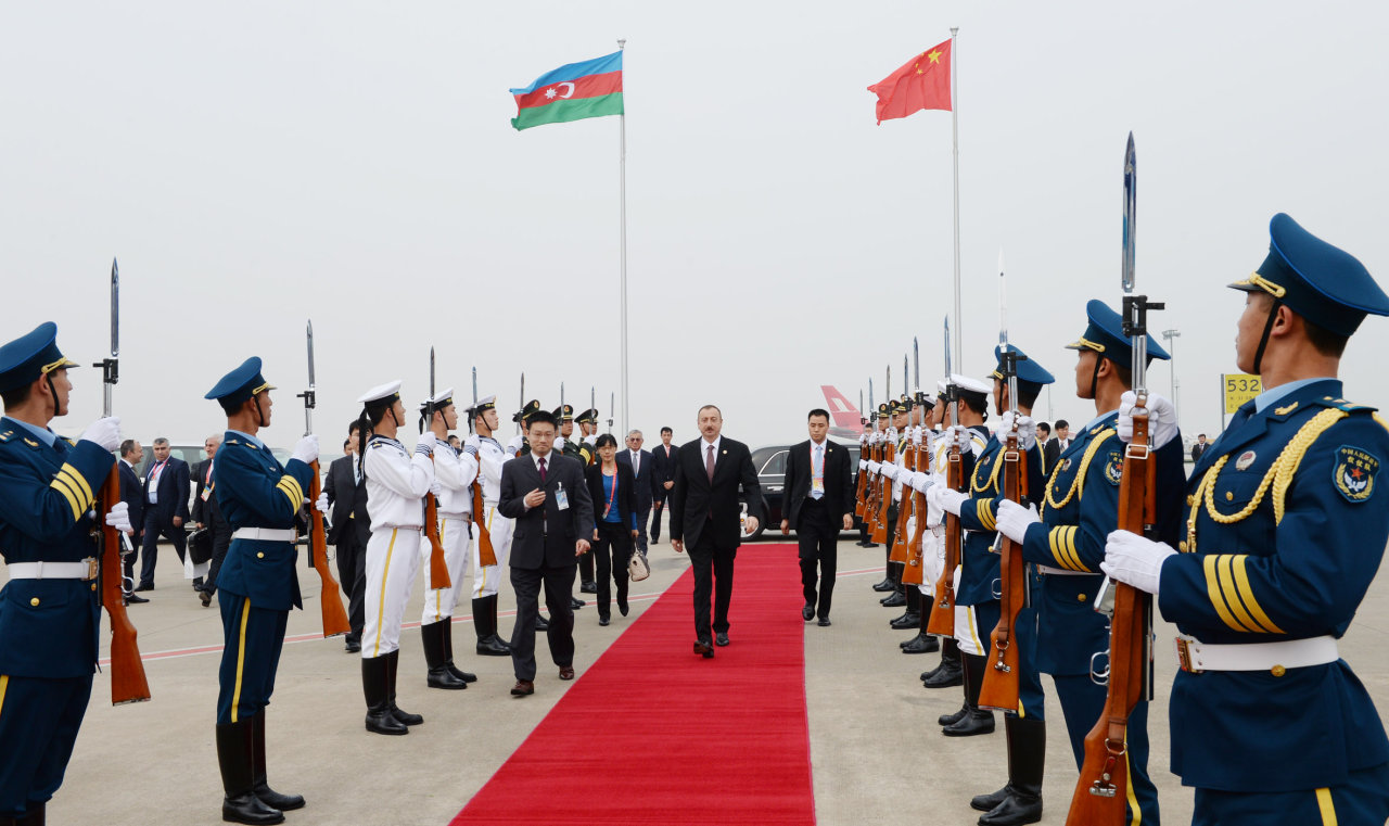 Prezident İlham Əliyevin Çinə işgüzar səfəri başa çatıb (FOTO)