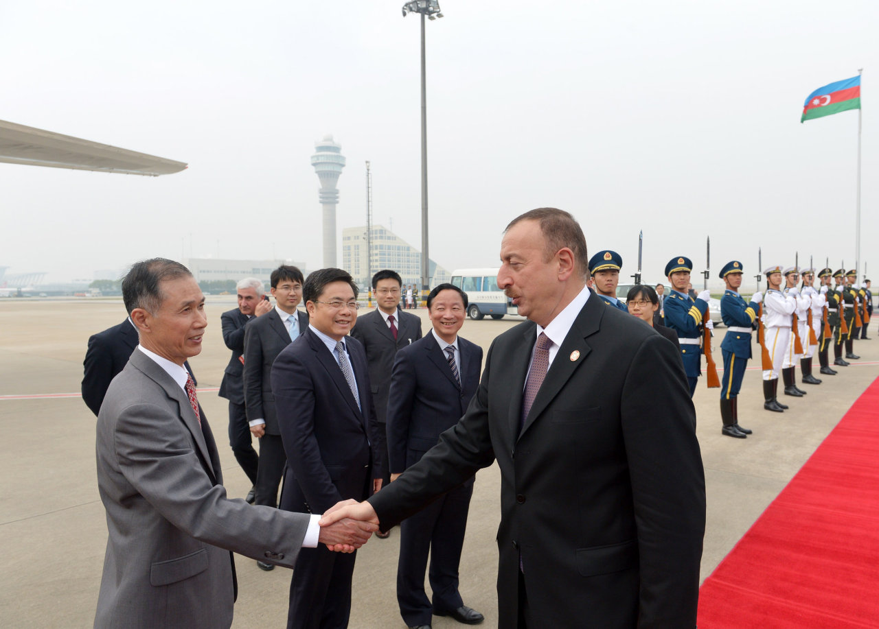 Prezident İlham Əliyevin Çinə işgüzar səfəri başa çatıb (FOTO)