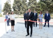 Prezident İlham Əliyev və xanımı Respublika İdman Tibb, Diaqnostika və Reabilitasiya İnstitutunun açılışında iştirak ediblər  (FOTO)