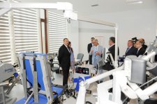 Prezident İlham Əliyev və xanımı Respublika İdman Tibb, Diaqnostika və Reabilitasiya İnstitutunun açılışında iştirak ediblər  (FOTO)