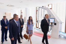 Prezident İlham Əliyev və xanımı Respublika İdman Tibb, Diaqnostika və Reabilitasiya İnstitutunun açılışında iştirak ediblər  (FOTO)