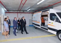 Prezident İlham Əliyev və xanımı Respublika İdman Tibb, Diaqnostika və Reabilitasiya İnstitutunun açılışında iştirak ediblər  (FOTO)