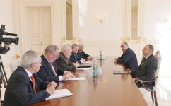 Prezident İlham Əliyev ATƏT-in Minsk qrupunun həmsədrlərini qəbul edib
