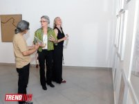 "YAY" sərgi salonunda konseptual İran rəssamı Mahmud Bəxşinin fərdi sərgisi açılıb (FOTO)