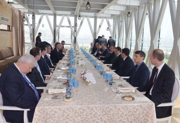 İsveçrə Prezidentinin şərəfinə rəsmi nahar verilib