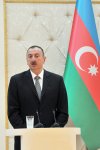 Azərbaycan və İsveçrə prezidentləri mətbuata bəyanatlarla çıxış ediblər (FOTO)