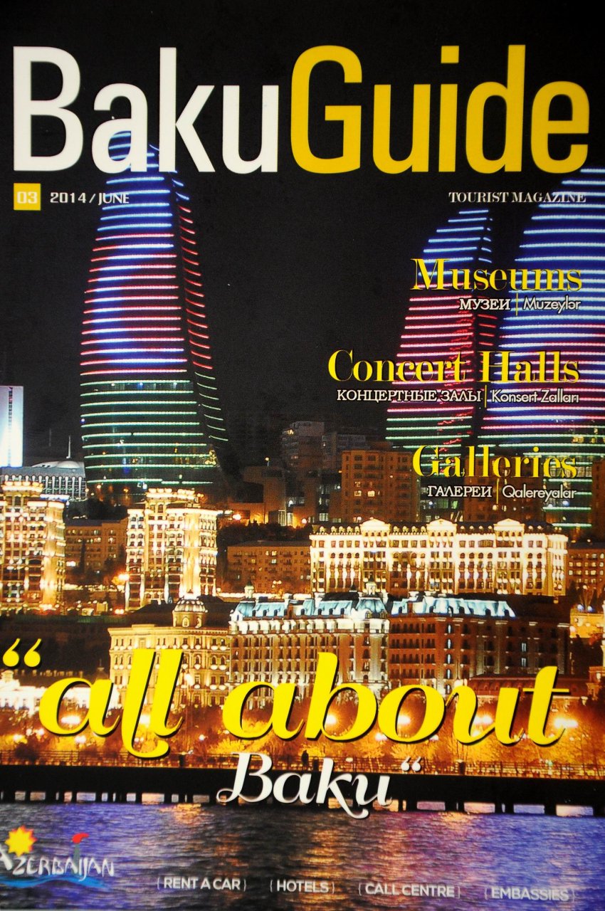 "Baku Guide" bələdçi kataloqunun iyun sayı çapdan çıxıb (FOTO)
