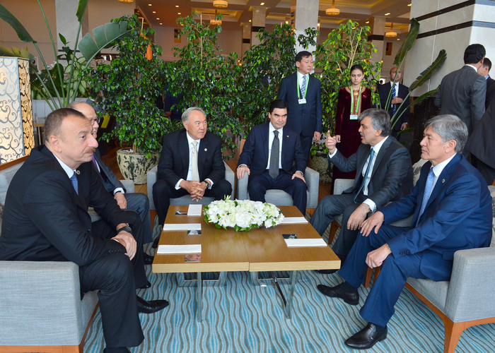 Türkdilli Dövlətlərin Əməkdaşlıq Şurasının IV Zirvə toplantısının birgə Bəyannaməsi imzalandı (FOTO)