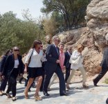 Prezident İlham Əliyev və xanımı Afina Akropolunda olublar (FOTO)