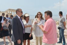 Prezident İlham Əliyev və xanımı Afina Akropolunda olublar (FOTO)