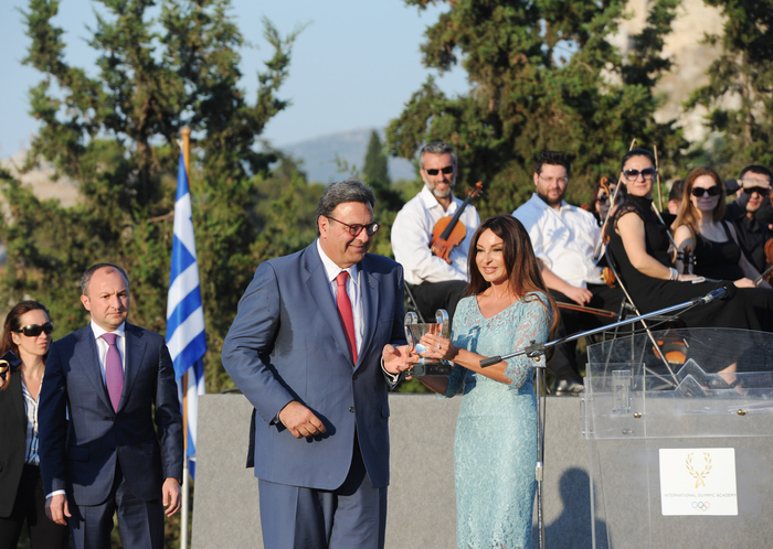 Birinci xanım Mehriban Əliyeva: İdmanın inkişafı, Olimpiya dəyərlərinin təbliği Azərbaycanın siyasətinin prioritetlərindən biridir (FOTO)