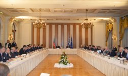 Prezident İlham Əliyev: Azərbaycan və Yunanıstan arasında qarşılıqlı investisiyaları artırmaq üçün yaxşı imkanlar var (FOTO)