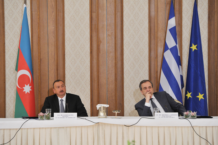 Prezident İlham Əliyev: Azərbaycan və Yunanıstan arasında qarşılıqlı investisiyaları artırmaq üçün yaxşı imkanlar var (FOTO)