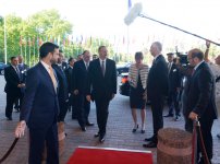 Prezident İlham Əliyev Strasburqda AŞ PA sədri, AŞ-nin katibi və İnsan Hüquqları üzrə Avropa Məhkəməsinin sədri ilə görüşüb (FOTO)