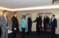Prezident İlham Əliyev Strasburqda AŞ PA sədri, AŞ-nin katibi və İnsan Hüquqları üzrə Avropa Məhkəməsinin sədri ilə görüşüb (FOTO)