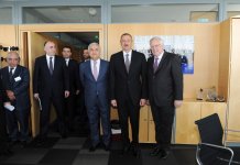 Prezident İlham Əliyev Strasburqda AŞ PA sədri, AŞ-nin katibi və İnsan Hüquqları üzrə Avropa Məhkəməsinin sədri ilə görüşüb (FOTO)