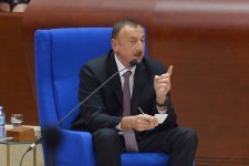 Prezident İlham Əliyev: Azərbaycanda bütün azadlıqlar təmin edilir (FOTO)