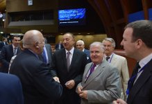 Prezident İlham Əliyev: Azərbaycanda bütün azadlıqlar təmin edilir (FOTO)