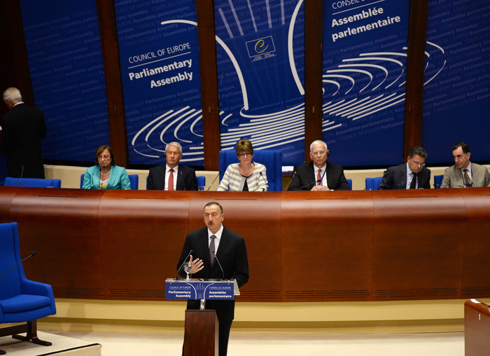 Prezident İlham Əliyev: Azərbaycanda bütün azadlıqlar təmin edilir (FOTO)